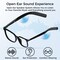 Polarized Bluetooth Smart Glasses w/ Microphone, Speakers, Blue Light Filter, Magnetic Lenses, 5hr Battery, Great for iPhone, Samsung, and Smart Phones